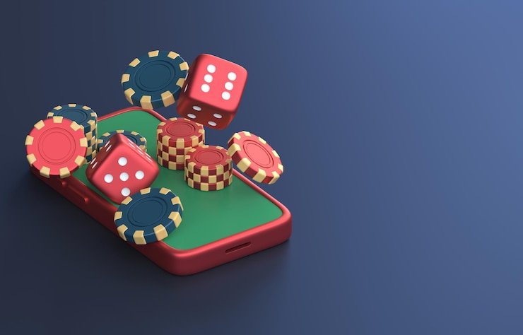 Petak tambang tampil pada layar mobile